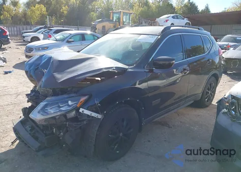2017 Nissan Rogue Sv from USA, damaged, VIN 5N1AT2MT7HC770360
